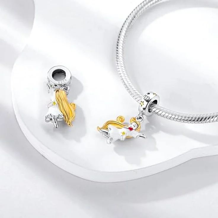 Pandach Damen Charm Anhänger Sternzeichen, 925 Sterling Silber, 12 Sternbilder Beads für Pandora Armband und Halsketten, kompatibel mit europäischen Schmuckstücken – Bild 2