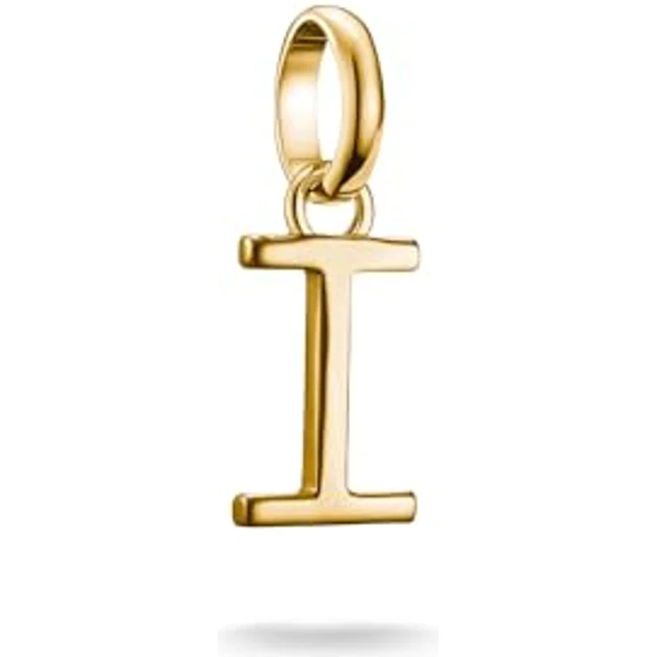 Thomas Sabo Charm Club Connect Charm-Anhänger Buchstabe I, 18k Vergoldung, recyceltes 925 Silber, CC1215-413-39 – Bild 1
