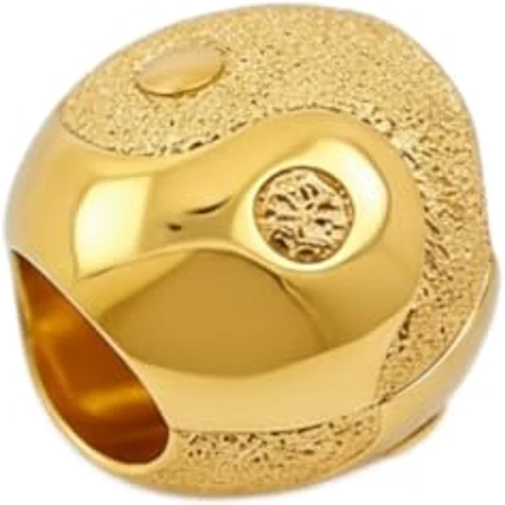 WEIMU Golden Charms 925 Sterling Silber Yin Yang Charm, hypoallergen für Armband & Halskette, Schmuck Geschenk für Damen – Bild 1
