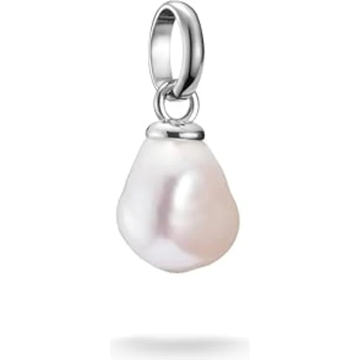 Thomas Sabo Charm Club Connect Charm-Anhänger, Süßwasserzuchtperle, recyceltes 925 Silber, CC1282-082-14 – Bild 1
