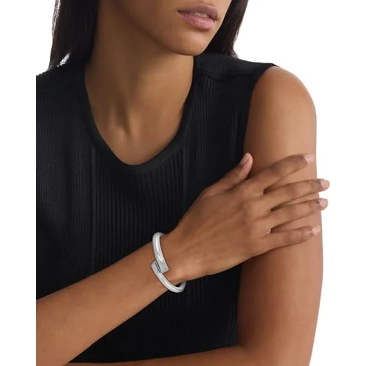 Calvin Klein Armreif SPIRAL 35000762, eleganter Armschmuck in Silber – Bild 4