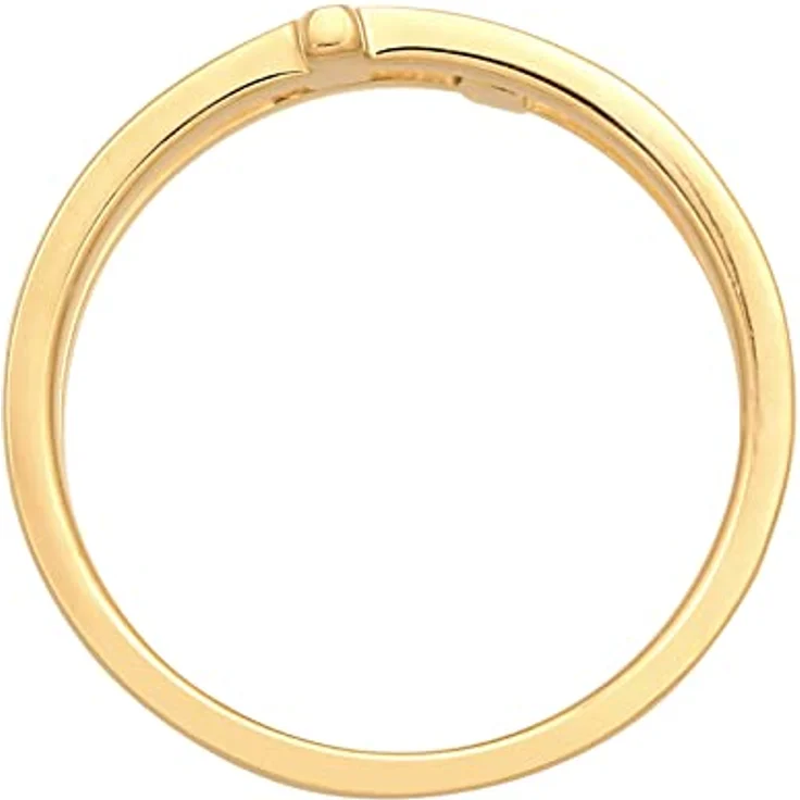 Kuzzoi Herrenring Kreuzring aus 925 Sterling Silber vergoldet, poliert, 10 mm, Ringgröße 64 – Bild 3