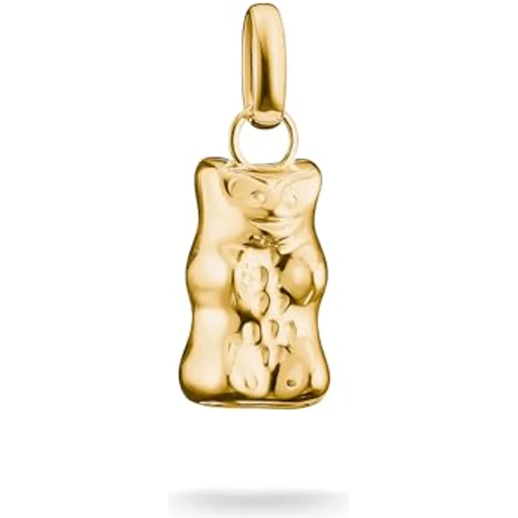 THOMAS SABO Damen-Charm 925er Silber recycelt, Gold, One Size, Charmanhänger – Bild 1
