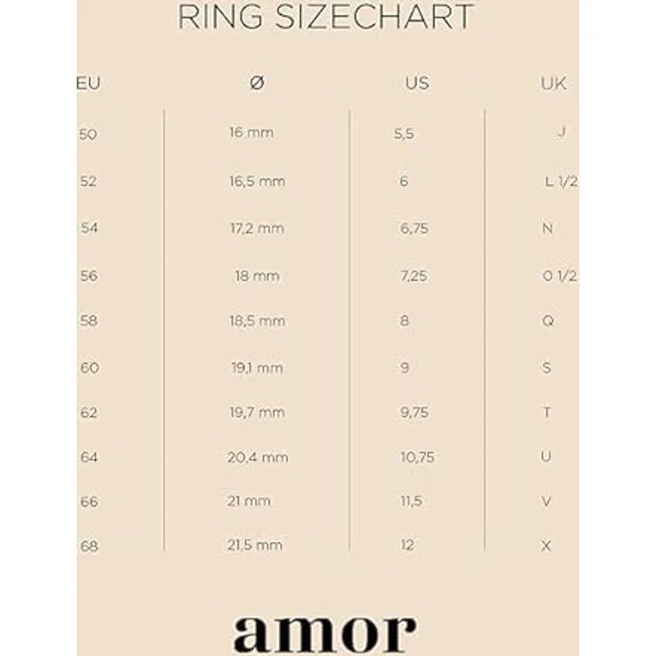 Amor Unisex Ring Edelstahl, Schwarz, 8 mm Breite, in Schmuck Geschenk Box – Bild 5