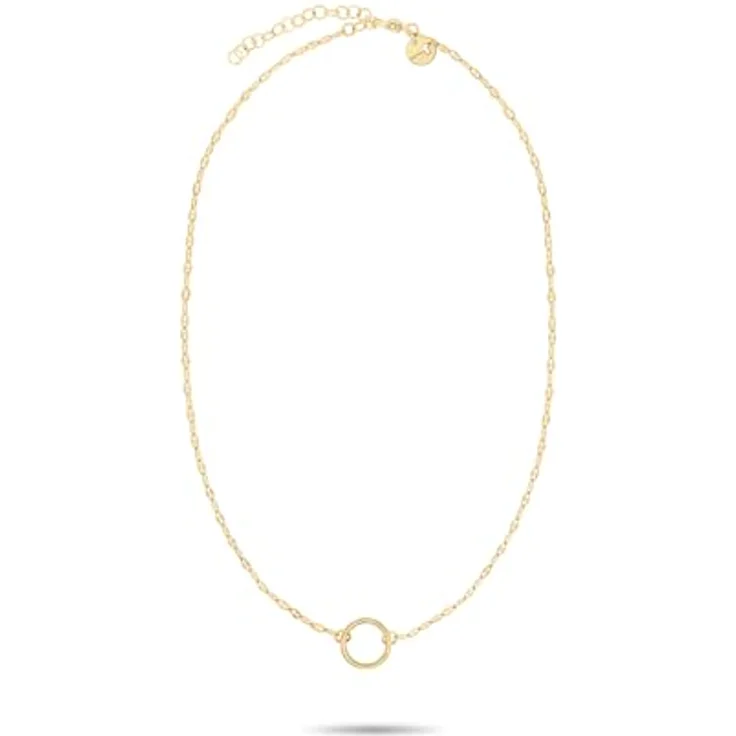 Tamaris Damen Halskette TJ-0684-N-45, Edelstahl in IP Gold, 45 cm mit Federringverschluss – Bild 2