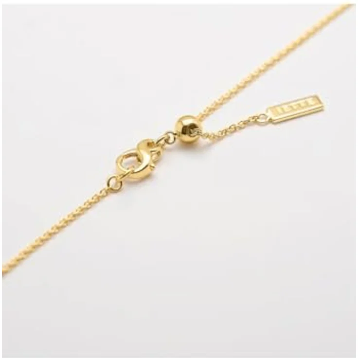 JETTE Damen-Kette 925er Silber mit recyceltem Perlmutt und Gelbgold, One Size, 32029970 – Bild 2