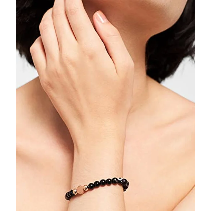 Liebeskind Armband LJ-0090-B-17, Edelstahl mit Stein, Länge 17 cm, Breite 6,5 cm, Stärke 6 mm – Bild 2