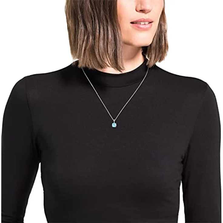 Amor 925 Sterling Silber Kette mit Anhänger für Damen, 45 cm, mit Zirkonia, in Geschenkbox, 9217779 – Bild 4