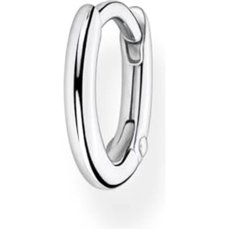 Thomas Sabo Einzel-Creole Classic, 925 Sterling Silber, kombinierbar, silber – Bild 2