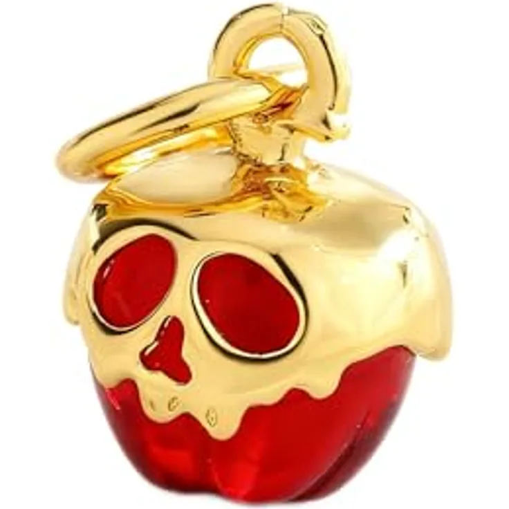 WEIMU Golden Charms 925 Sterling Silber Apfel Charm, für Armband & Halskette, hypoallergen, Geschenk für Damen