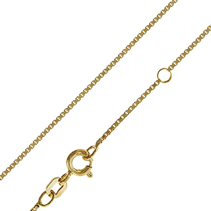 trendor Jungfrau Sternzeichen Anhänger Gold 333 mit vergoldeter Silberkette 40 cm, poliertes Motiv auf mattiertem Hintergrund – Bild 4