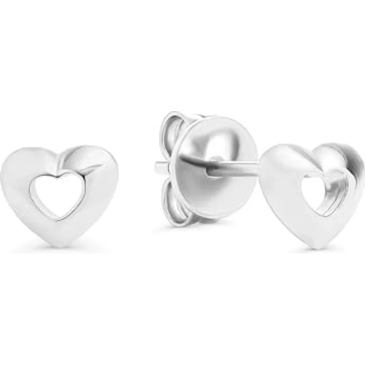 JETTE Damen-Ohrstecker 925er Silber, recycled, One Size, Silber, 32027880 – Bild 1
