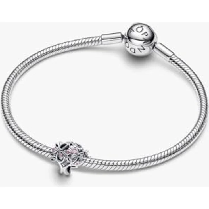 PANDORA Charm Lebensbaum 925 Sterling Silber, mit Cubic Zirkonia und Kristallen, kompatibel mit Moments, 794486C01 – Bild 3