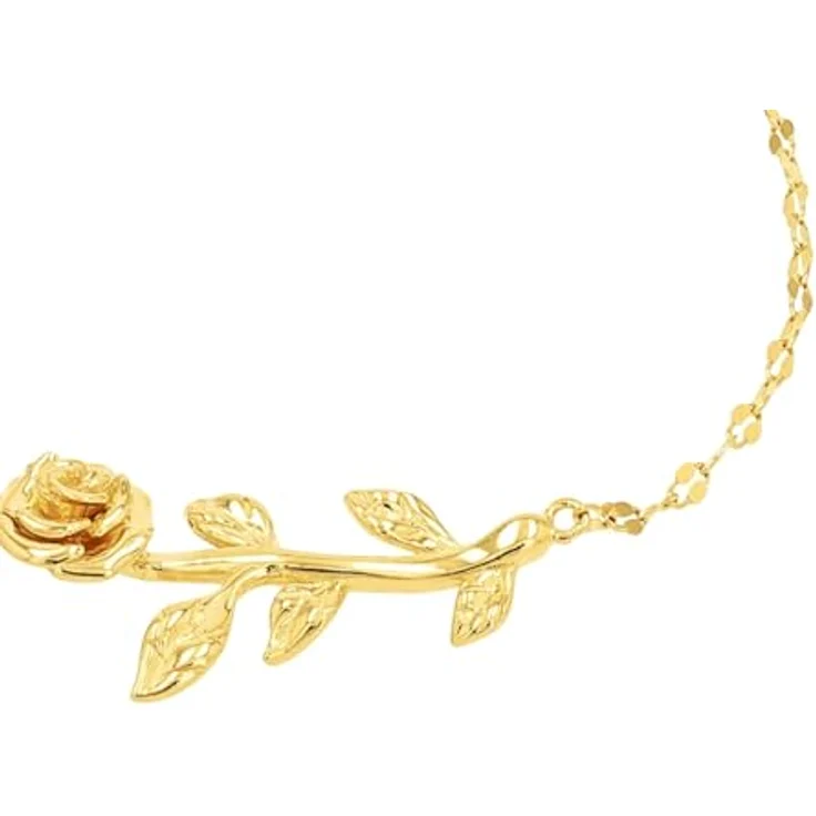 Amor Damen Armband 925 Sterling Silber, verstellbar 17+2 cm, Gold-Rose, in Schmuck Geschenk Box, 2034102 – Bild 2
