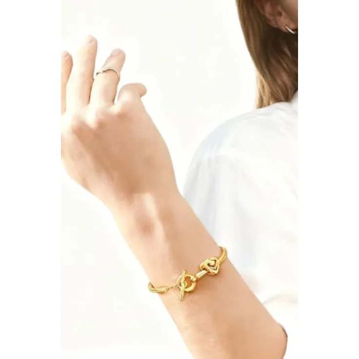 WEIMU Golden Charms 925 Sterling Silber Charm für Armband & Halskette, hypoallergen, geeignet für Pandora und ähnliche Marken, Löcher Liebe – Bild 4