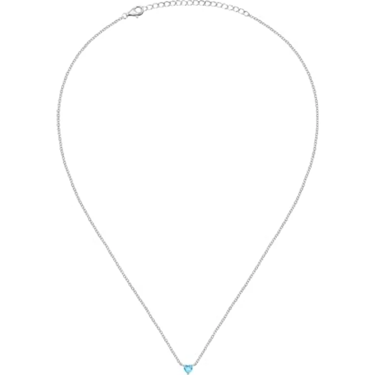 LA PETITE STORY Damenhalskette LPS10AWV16 aus 925% Silber mit Zirkonen, 45 cm, Silver Kollektion – Bild 2