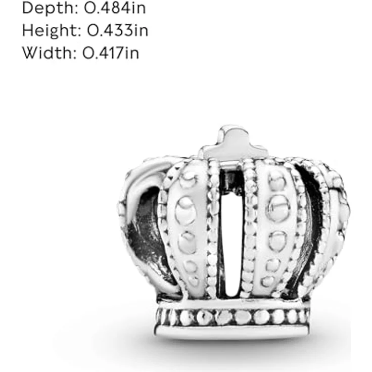 Pandora Charm Moments Königskrone 790930, Charm-Anhänger aus Sterling Silber – Bild 8