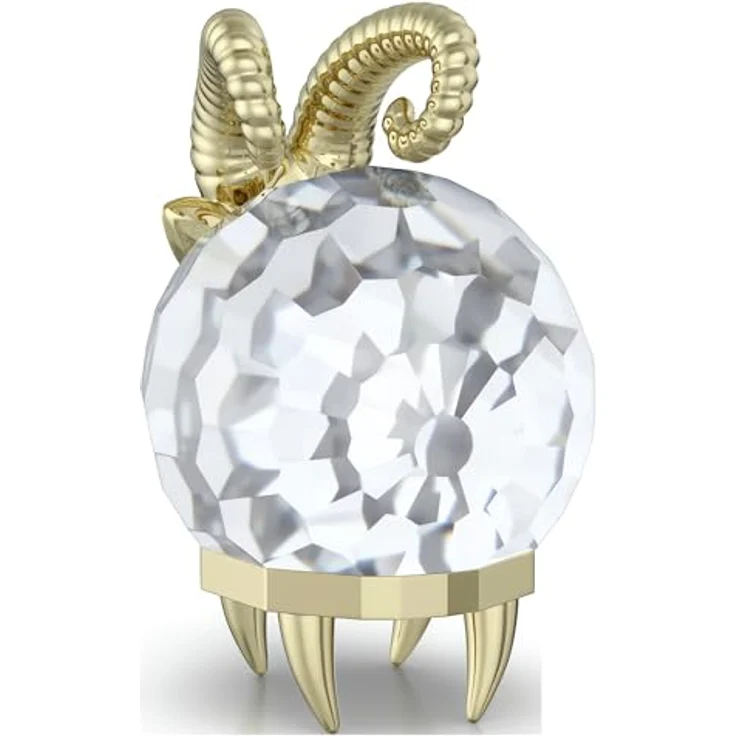Swarovski Zodiac Capricorn, Kettenanhänger in Goldfarben, FW24-Kollektion, One Size – Bild 3