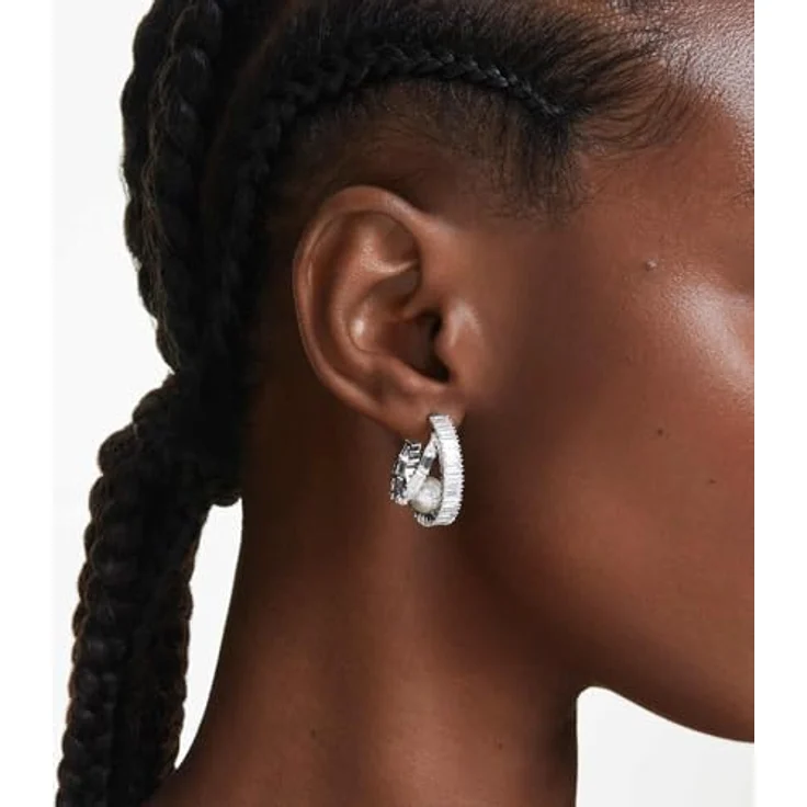Swarovski Creolen Ariana Grande Capsule 5720868, elegante Ohrringe mit charakteristischem Design – Bild 6