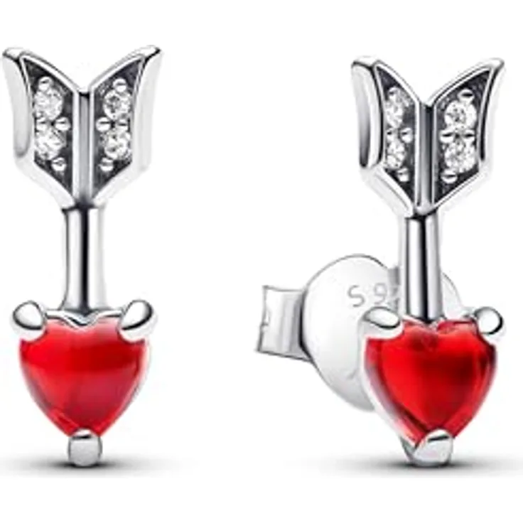 Pandora Ohrstecker Love 293668C01, eleganter Ohrschmuck aus hochwertigem Material