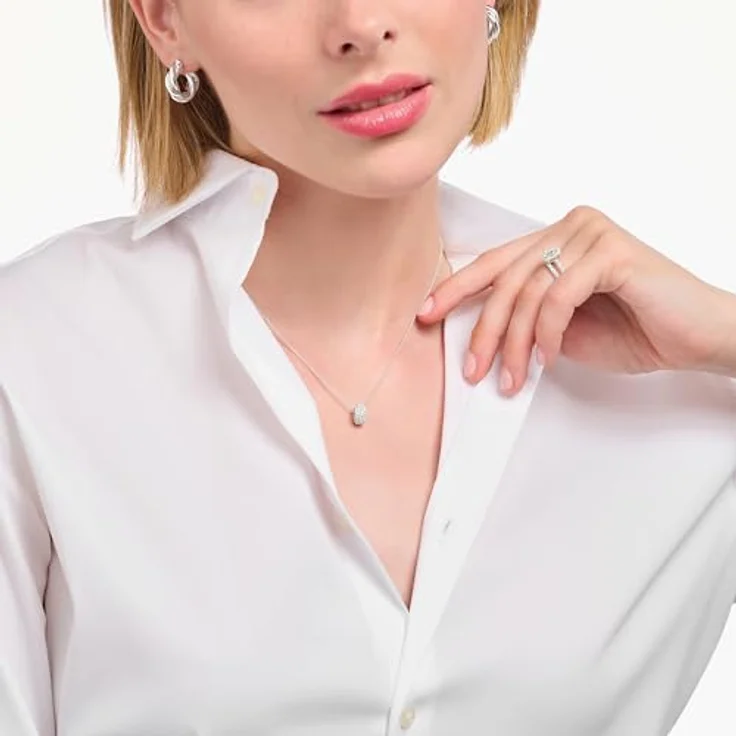 THOMAS SABO Damen-Halskette 925 Sterlingsilber mit Karabinerverschluss, vielseitig kombinierbar – Bild 2