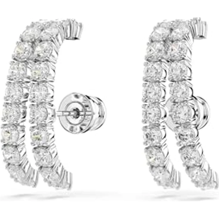 Swarovski Creolen Matrix 5705835, Elegante Creolen mit einzigartigem Design – Bild 3
