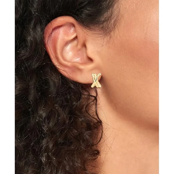 Tommy Hilfiger Jewelry Steckerohrringe, Damen-Ohrstecker aus Gelbgold mit nautischem Knotendesign - 2780993 – Bild 2
