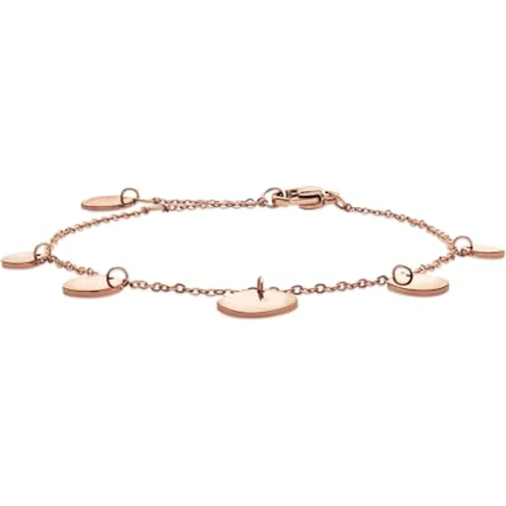 Liebeskind Berlin Armband LJ-1660-B-21, Edelstahl in IP Roségold, 21 cm mit Karabinerverschluss – Bild 2
