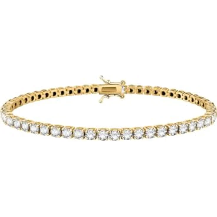 FAVS Damen-Armband 925er Silber mit 56 Zirkonia, One Size – Bild 1