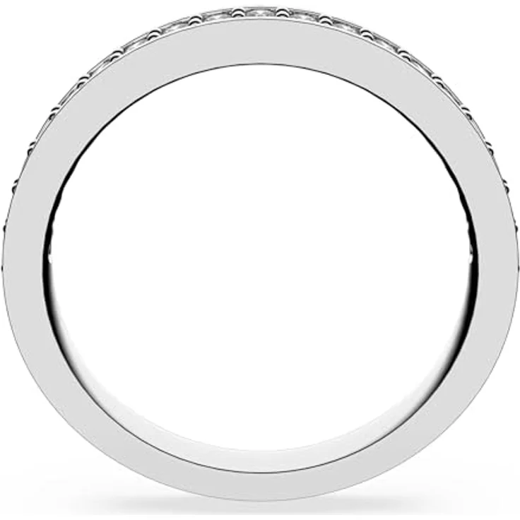 Swarovski Fingerring Matrix Tennis, mit Swarovski® Kristall, elegant und zeitlos – Bild 4