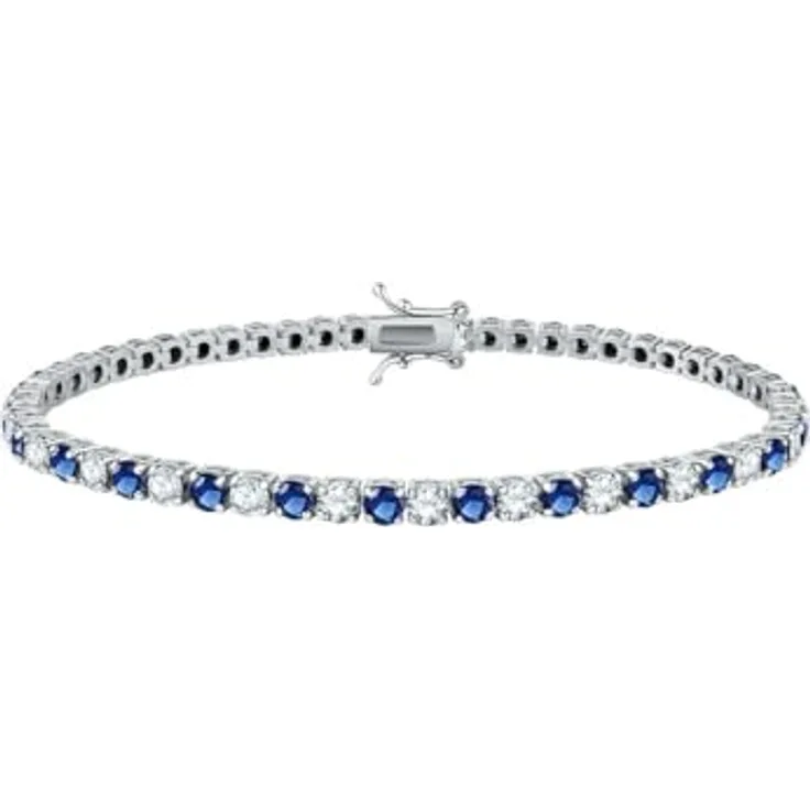 FAVS Damen-Armband 925er Silber mit 26 Zirkonia, One Size
