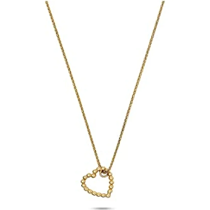 CHRIST Damen-Halskette 375er Gelbgold, 45 cm Länge mit Anhänger – Bild 1