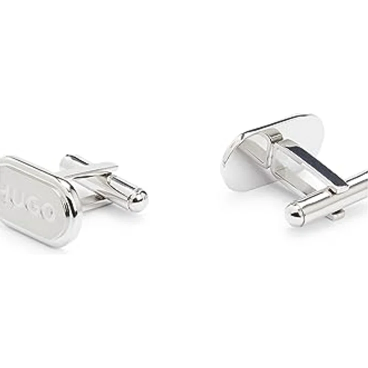 HUGO CUFFLINKS, Manschettenknöpfe aus 100% Edelstahl – Bild 1