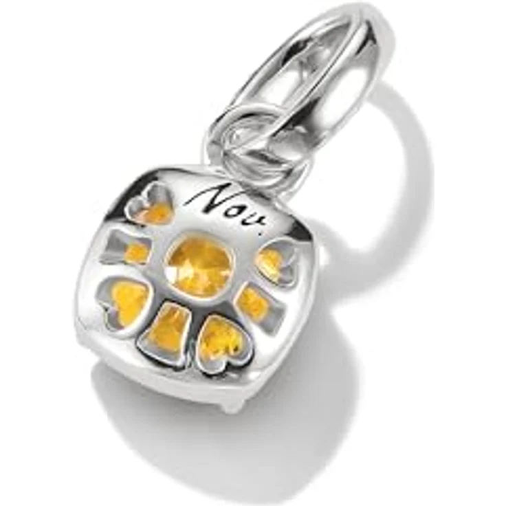 THOMAS SABO Connect Charm Pendant Birthstone Collection, 925er Sterling Silber mit Geburtsmonat-November Gravur – Bild 4