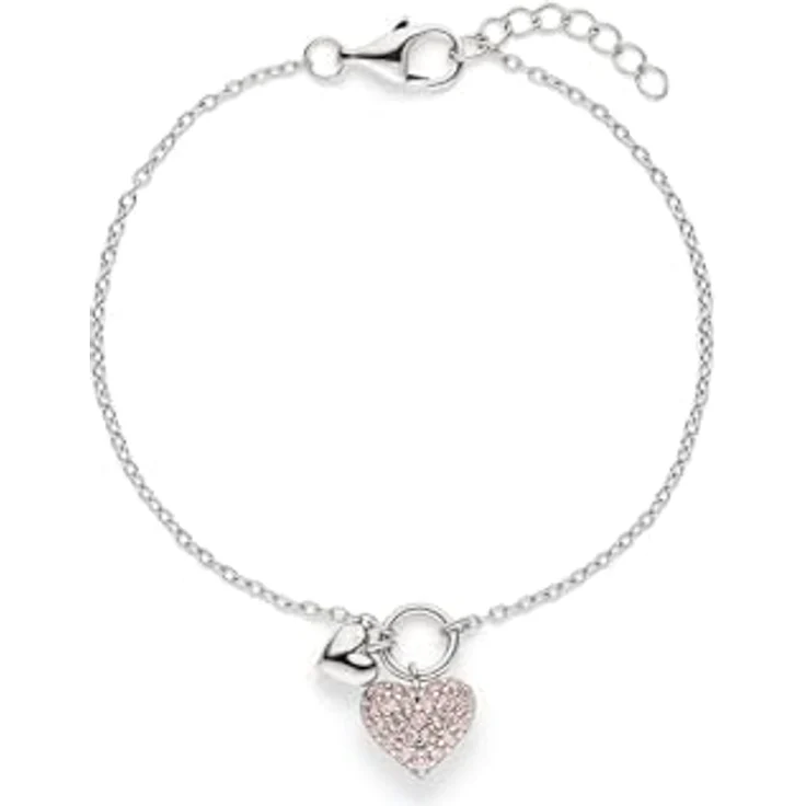 s.Oliver Bracelet, Elegantes Armband aus poliertem 925er Sterlingsilber, verstellbar bis 16 cm, wasserfest & hautfreundlich, silber
