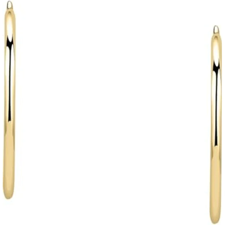 CHRIST Creolen 88754948, 585er Gelbgold, schlichte Eleganz für jeden Anlass – Bild 2