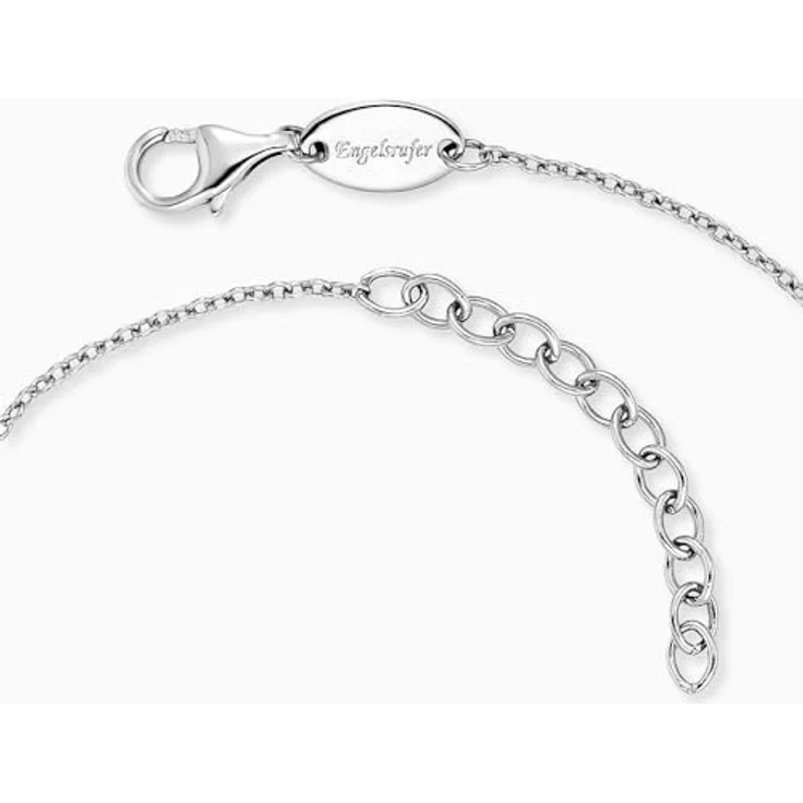 Engelsrufer Damen Armband ERB-FLYWING aus Sterling Silber mit Flügel Anhänger, längenverstellbar 17+3 cm, nickelfrei, Karabinerverschluss – Bild 2