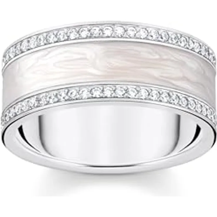 Thomas Sabo Damenring TR2446-041-14-54, aus Sterling Silver, elegantes Design