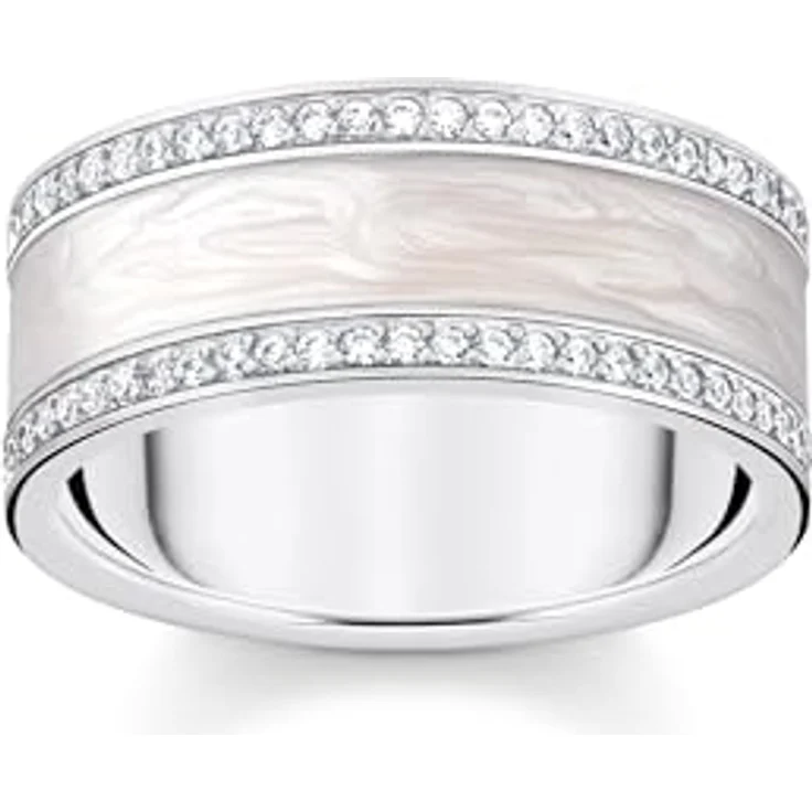 Thomas Sabo Damenring TR2446-041-14-54, aus Sterling Silver, elegantes Design – Bild 1