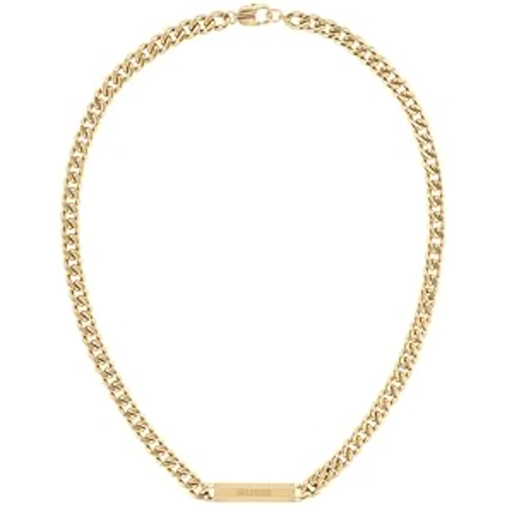Tommy Hilfiger Jewelry Gliederhalskette für Herren, Gelbgold, 60,1 cm mit Karabinerverschluss – Bild 1