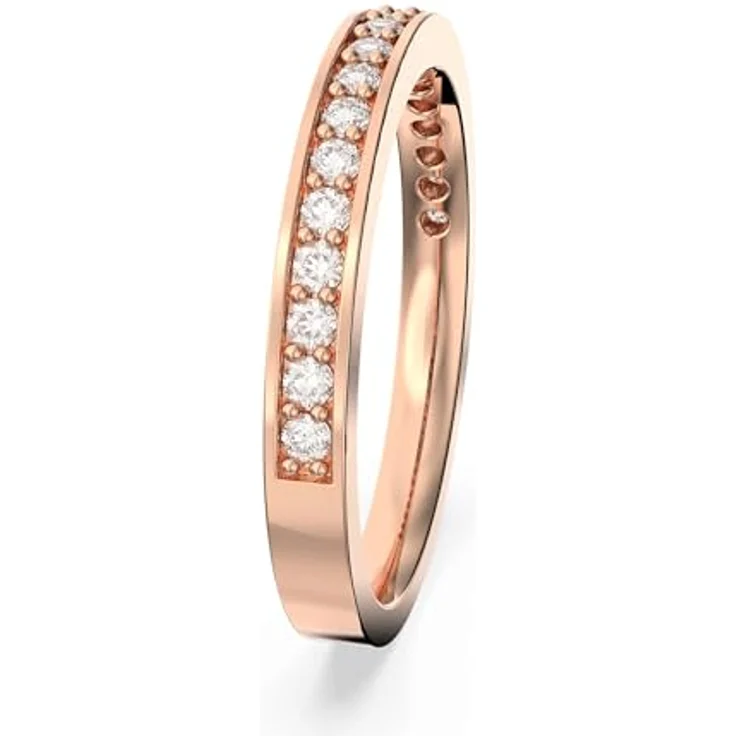 SWAROVSKI Damenring - Edelstahl Kristall, roségold plattiert, Ringgröße 58, 5032901 – Bild 3