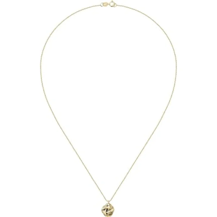CHRIST Damen-Halskette 585er Gelbgold, 42 cm Länge, elegante Geschenkverpackung – Bild 2