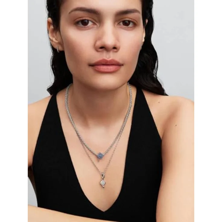 PANDORA Charm Abschlusskappe 2026, 925 Sterling Silber mit blauem Kristall und Cubic Zirkonia, Gravur "Congrats You made it", bewegliche Quaste, kompatibel mit Moments, 794461C01 – Bild 5