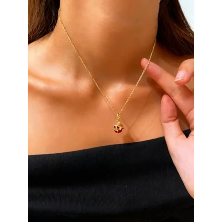 WEIMU Golden Charms 925 Sterling Silber Apfel Charm, für Armband & Halskette, hypoallergen, Geschenk für Damen – Bild 3