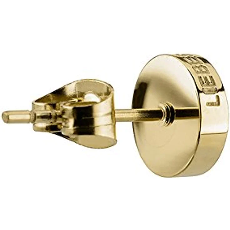 Liebeskind Berlin Damen-Ohrstecker Edelstahl vergoldet, 7 mm mit keeploving Gravur, Steckverschluss – Bild 2