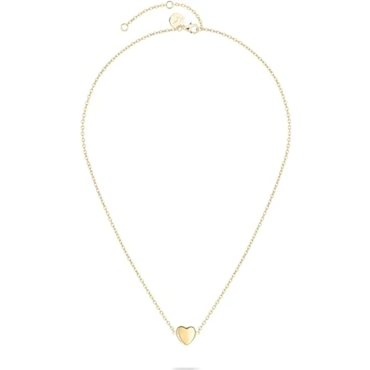 Tamaris Halskette TJ-0622-N-45, Edelstahl IP Gold mit filigranem Herzanhänger, 45 cm – Bild 2