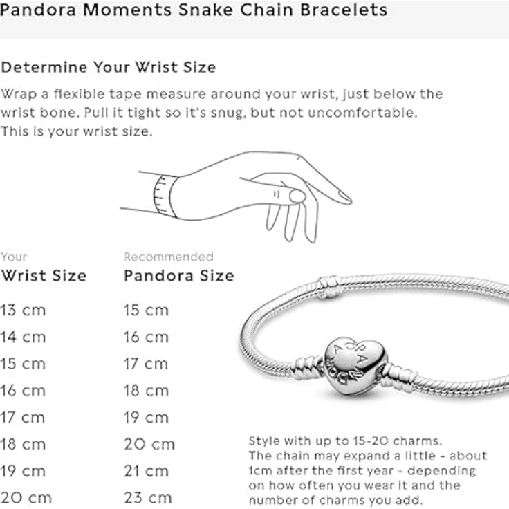 Pandora Armband Moments 592453C00-20, elegantes Armschmuckstück in Silber – Bild 6