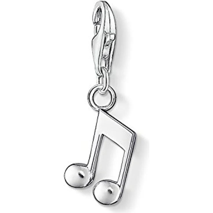 Thomas Sabo Charm-Anhänger Note Charm Club, 925 Sterling Silber mit Karabinerhaken, versilbert – Bild 1