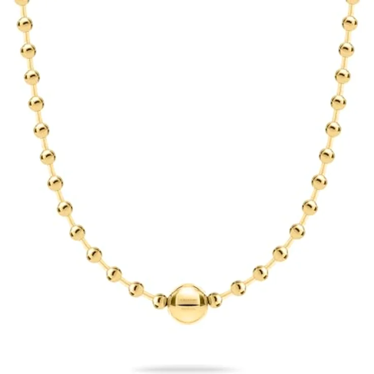 Liebeskind Berlin Damen Halskette LJ-1713-N-42, Edelstahl IP Gold, 42 cm – Bild 1