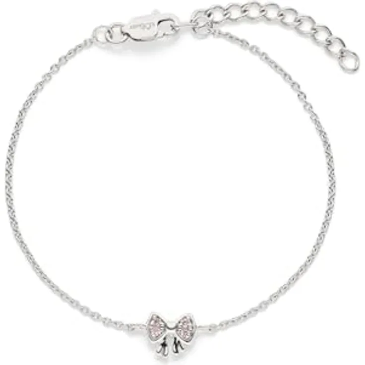 s.Oliver Bracelet - Poliertes Armband aus 925er Sterlingsilber, verstellbare Ankerkette bis 15,4 cm, wasserfest & hautfreundlich, silber